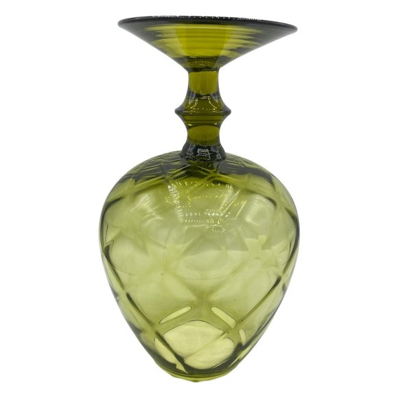 Vintage Accents Vintage Empoli Diamond Optic Mcm Avocado Green